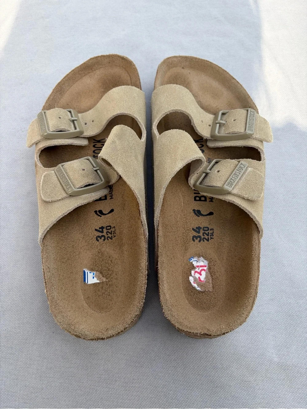 Birkenstock Suede Arizona Sandals